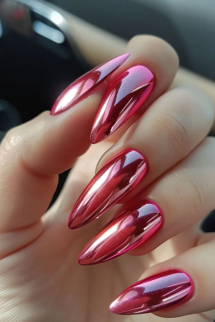 Chrome nail powder